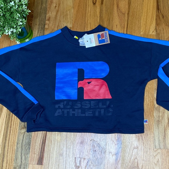 Russell Athletic crop sweatshirt - Picture 3 of 8